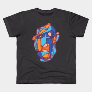 monolith (abstract face) Kids T-Shirt